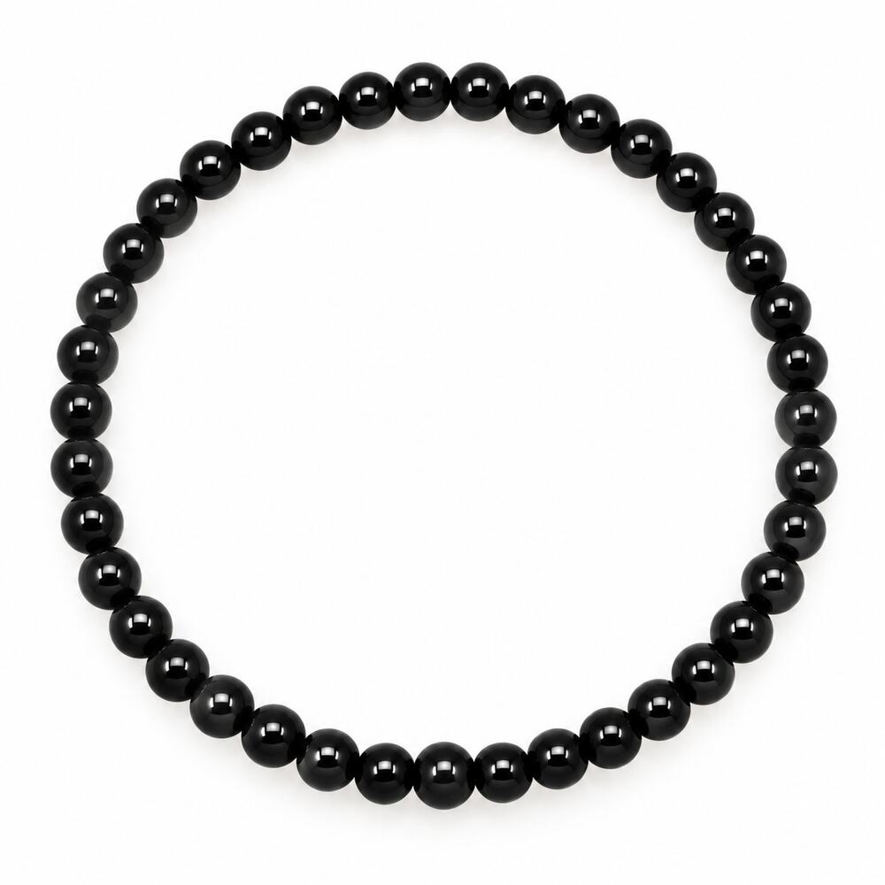 4MM Black Onyx Bracelet
